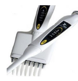 Proline可变手动八道移液器 5-50ul