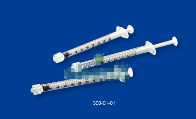 神力医用1ml一次性使用螺口注射器