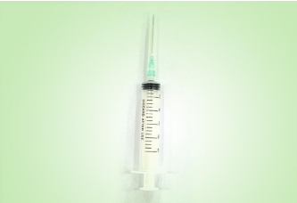 10ml吸塑包装的一次性注射器