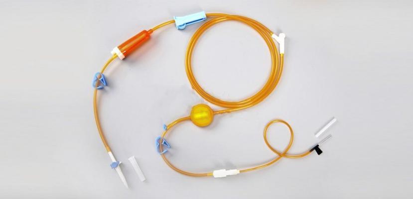 一次性使用精密过滤避光输液器tpu