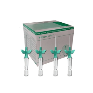 贝朗 动静脉留置针 英全康 22G 安全型 带翼