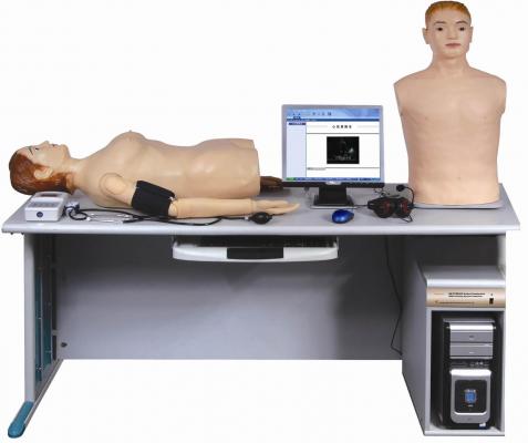 多媒体心肺听诊触诊与腹部触诊技能训练实验室系统JC3000B/GF 学生机