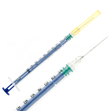 宇寿钢片式自毁注射器 1ml
