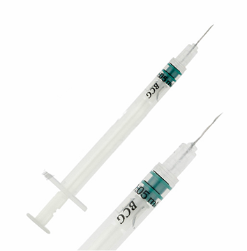 宇寿钢片式自毁注射器 0.05 bcg