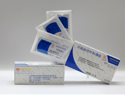 耐丝克可吸收性外科缝线