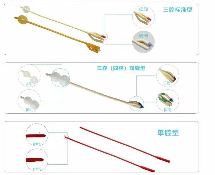 亿康一次性使用乳胶导尿管16fr